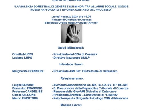 La violenza domestica di genere e sui minori tra allarme sociale, codice rosso rafforzato e riforma Cartabia del processo
