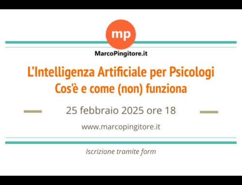 L’Intelligenza Artificiale per Psicologi